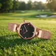 Hannah Martin Ladies' Watch - Rose Gold Mesh - 4
