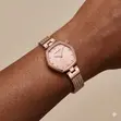 Hannah Martin Ladies' Watch - Rose Gold Mesh - 5