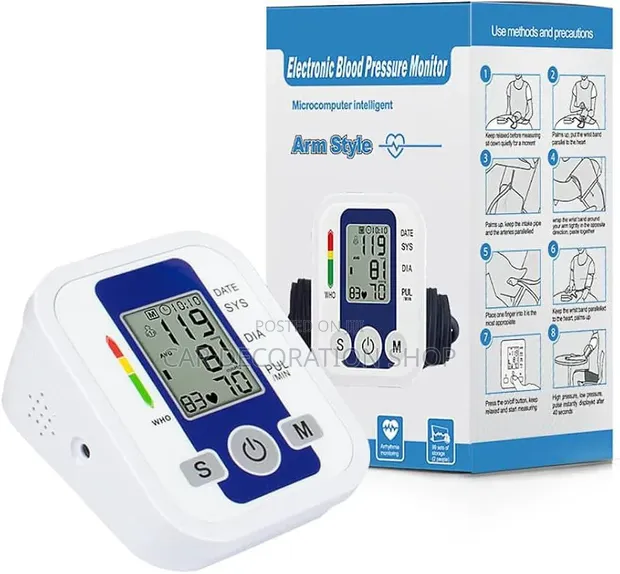 Automatic Home Health Digital Blood Pressure Monitor - 1