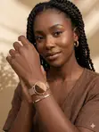Hannah Martin Rose Gold Watch & Bracelet Gift Set - 2