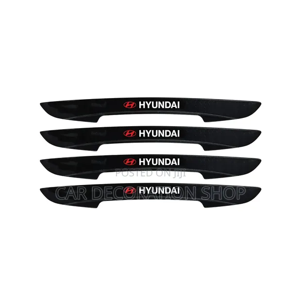 4x Hyundai Car Door Edge Protectors - Prevent Scratches - 1