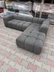 5 Seater Charcoal Grey Cloud Bubble L-Sofa - 2