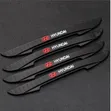 4x Hyundai Impact Resistant Rubber Door Edge Guards - 1