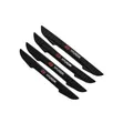 4x Hyundai Impact Resistant Rubber Door Edge Guards - 3