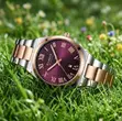 Curren Sports Silver & Rose Gold Watch for Women - 2