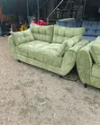 2 Seater Butterfly Sofa Set - Olive Green - 2