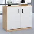 Executive Office Cupboard - 2 Door Brown - 3