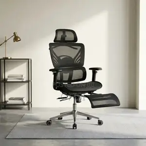 Office Orthopedic Chair with Footrest