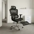 Office Orthopedic Chair with Footrest - 4