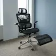 Office Orthopedic Chair with Footrest - 5