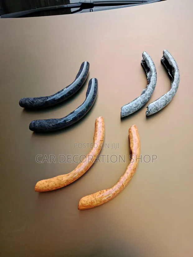 Universal 2pc Split Type Snap-On Steering Wheel Cover Booster Grips - 1