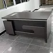 Executive Office Desk with Side Return - Gray - 1