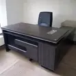 Executive Office Desk with Side Return - Gray - 2