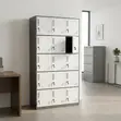 15-Locker Metallic Office Cabinet - 4
