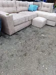 5-Seater Eige L-Shaped Sectional Sofa - 2