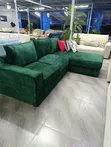 Brand New Green L-Shaped 5-Seater Sofa - 2