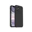 iPhone 11 Silicone Case & Pouch with Camera Protection - Black - 1