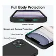 iPhone 11 Silicone Case & Pouch with Camera Protection - Black - 2
