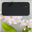 Samsung A27 Silicone Phone Case & Pouch - Black - 2