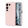 Soft Silicone Back Cover for Infinix Note 50 Pro - Light Blue - 1