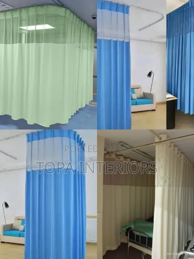 Hospital Ward Curtains for Patient Privacy - 1