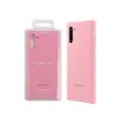 Soft Silicone Back Cover for Samsung Galaxy Note 10 - Pink - 1