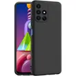 Soft Silicone Back Cover for Samsung Galaxy M51 - Black - 1