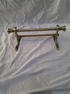 Powder-Coated Curtain Rods - Jua Kali Quality
