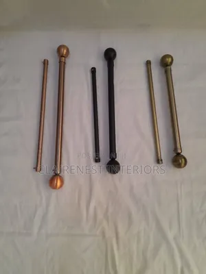Locally Made Powder-Coated Curtain Rods