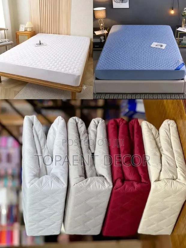 Non-Fade Coloured Waterproof Mattress Protector - 1