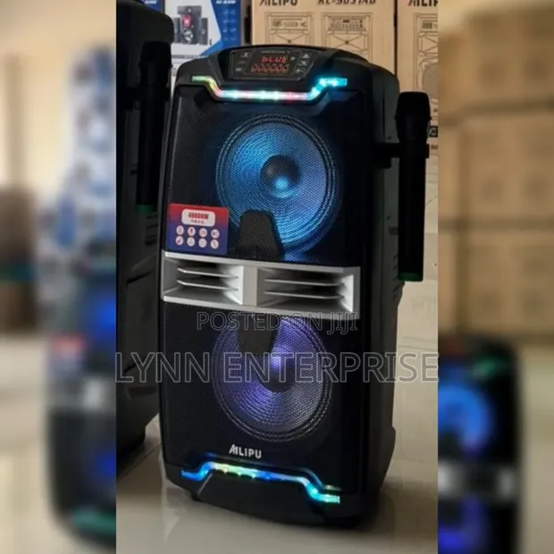 Ailipu Trolley Speaker KL-3820, 40W AC/DC - 1