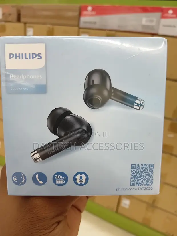 Philips TAT2020 True Wireless Bluetooth Earbuds - 1