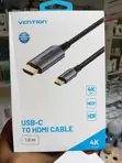 Vention Cotton Braided USB-C to HDMI Cable (1.8m, 4K@60Hz) - 3