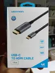 Vention Cotton Braided USB-C to HDMI Cable (1.8m, 4K@60Hz) - 4