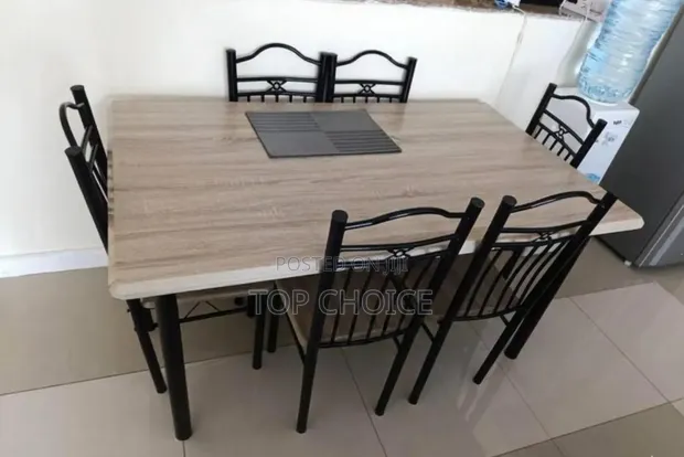 Modern 6-Seater Dining Table - 1