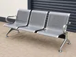 Brand New 3-Seater Silver Waiting Chairs - 2