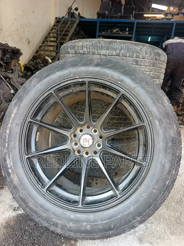 17" Alloys with Tyres (PCD 5x100/114, 9J) - 1