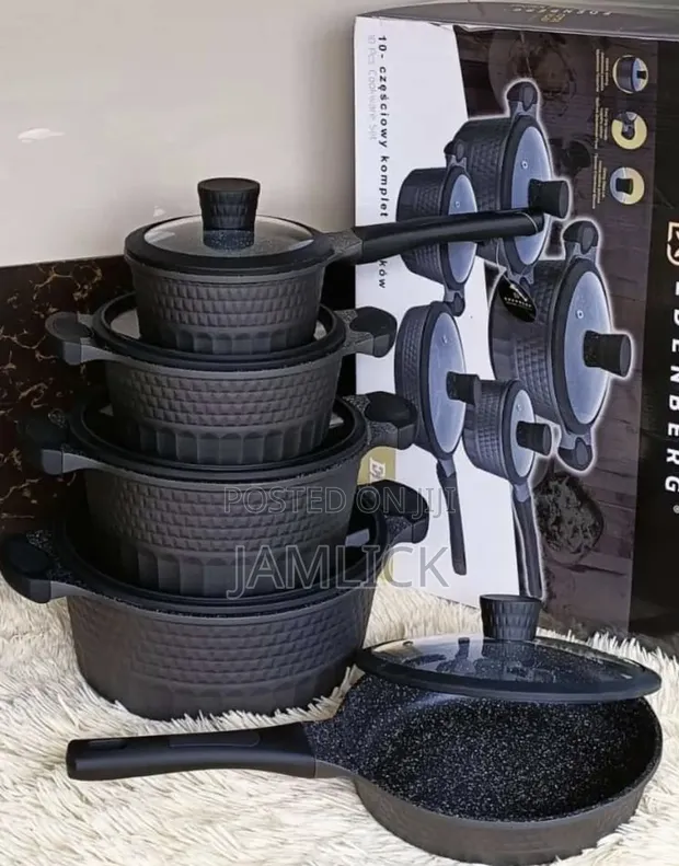 10-Piece Cookware Set - Brand New - 1