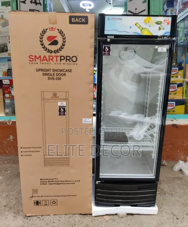 SmartPro SVS-350 279L Upright Showcase Chiller - 1