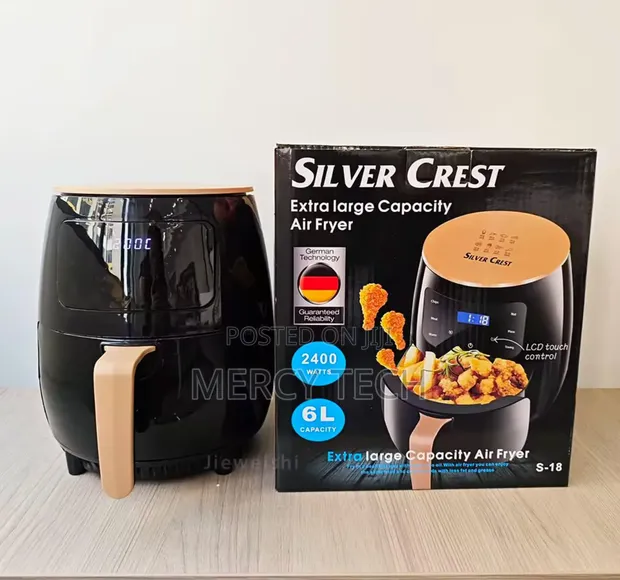Silvercrest 6L Family Air Fryer (4-Piece Set) - 1