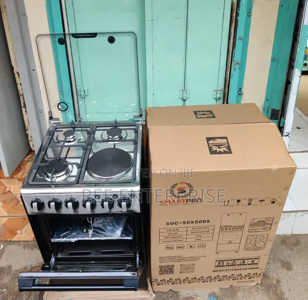 Smartpro Standing Cooker 50x50cm 3+1 Electric Oven - 1