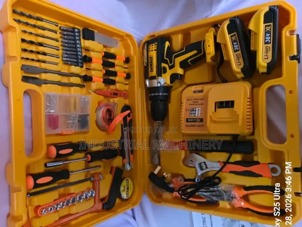 Dewalt 36V Cordless Drill Set - 1