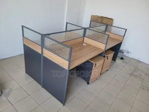 4-Way Workstation Office Desk