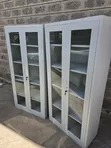 Boss Office Products Full Glass Filing Cabinet - 1
