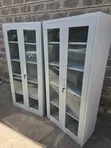 Boss Office Products Full Glass Filing Cabinet - 2