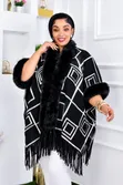 Marvel Designs Fleece Cap Poncho - Women's - 2