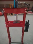 New 20-Ton Hydraulic Shop Press with Pressure Gauge - 2