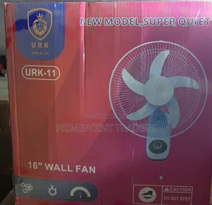 URK 16-Inch Wall Fan - Powerful Airflow