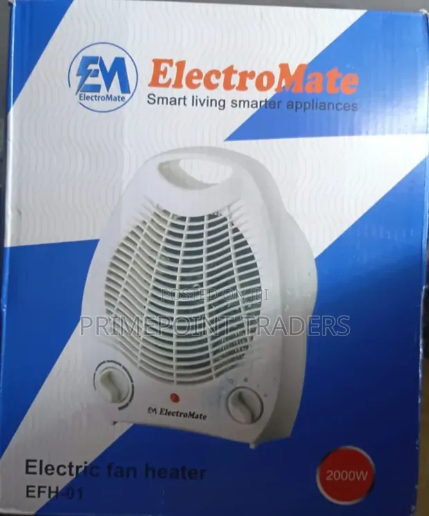 Electromate Fan Room Heater - Brand New - 1