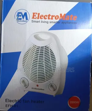 Electromate Fan Room Heater - Brand New